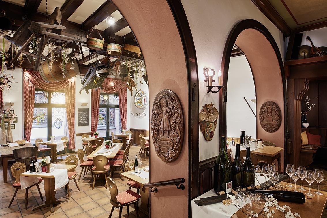 Restaurant Breuer's Rüdesheimer Schloss | © Roger Richter Restaurant Breuer's Rüdesheimer Schloss | © Roger Richter