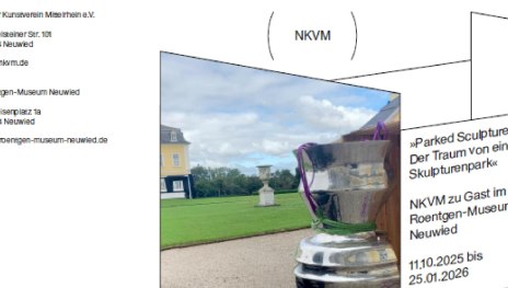 Flyer des NKVM | © Neuer Kunstverein Mittelrhein e.V. Flyer des NKVM | © Neuer Kunstverein Mittelrhein e.V.