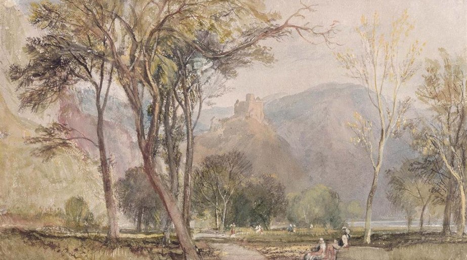 Braubach, Blick auf die Marksburg | © Indianapolis Museum of Art, USA Braubach, Blick auf die Marksburg | © Indianapolis Museum of Art, USA