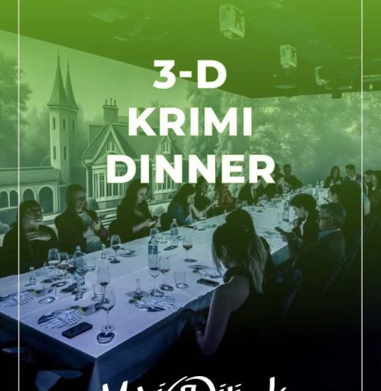 3-D Krimi Dinner | &copy; Maximilinas Brauwiesen