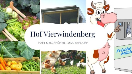 Milchautomat und SB Produkte Hof Vierwindenberg | &copy; Hof Vierwindenberg