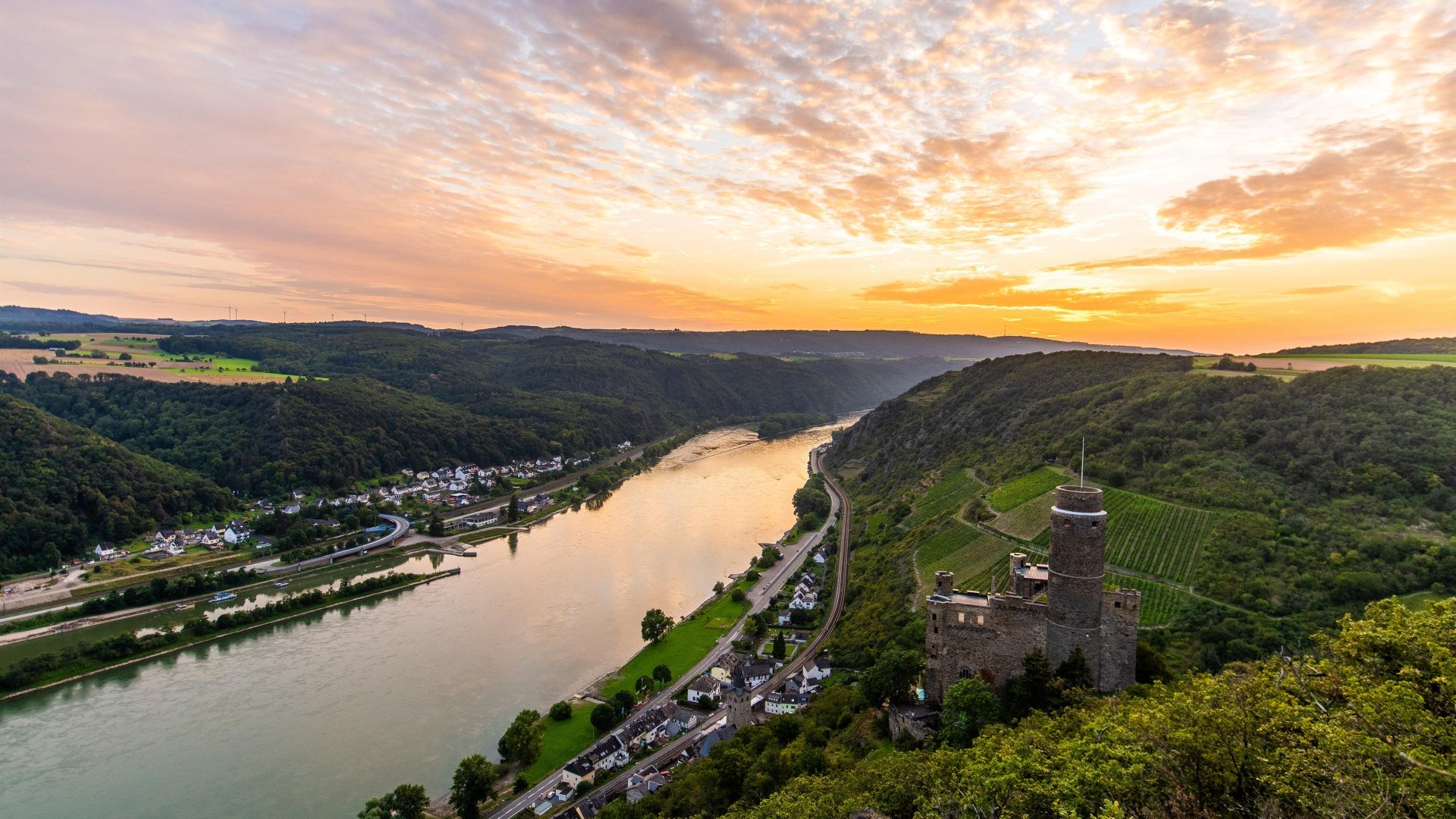 Aussicht auf Burg Maus | © Henry Tornow Aussicht auf Burg Maus | © Henry Tornow