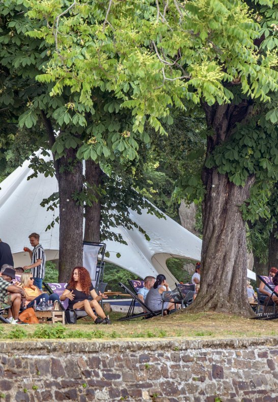 Weinstrand am Hafenpark | © Marlis Steinmetz Weinstrand am Hafenpark | © Marlis Steinmetz
