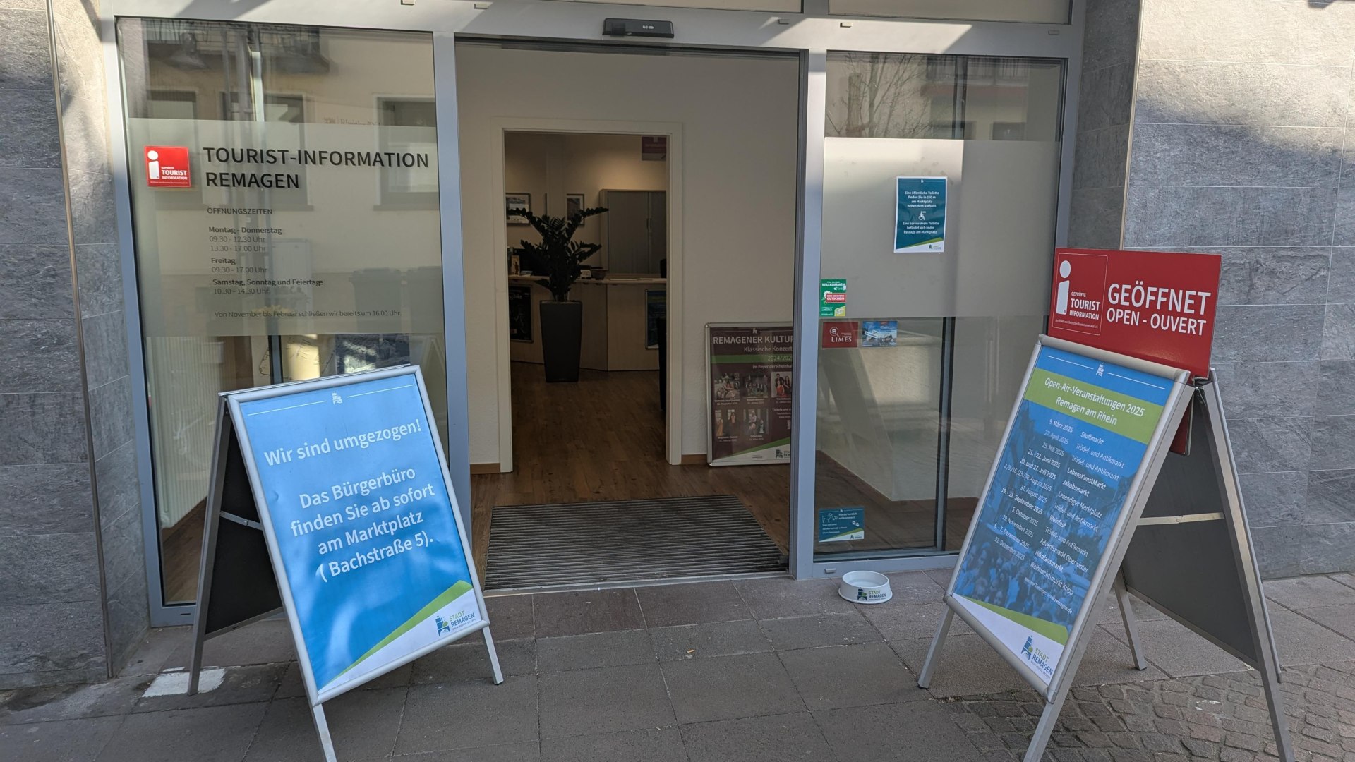 TI Remagen seit M&auml;rz 2025 (au&szlig;en) | &copy; Stadt Remagen | Carina Voigt