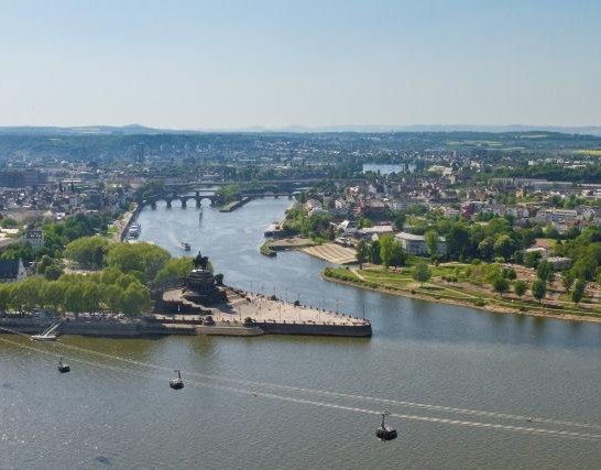 Deutsches Eck Koblenz | &copy; Stadt Lahnstein