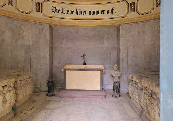 Mausoleum Mertés innen | © Tourist-Info Bad Breisig Mausoleum Mertés innen | © Tourist-Info Bad Breisig