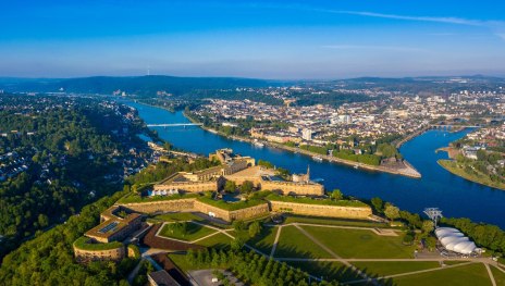 Festung Ehrenbreitstein, Koblenz | © Mahlow Media, Romantischer Rhein Tourismus GmbH