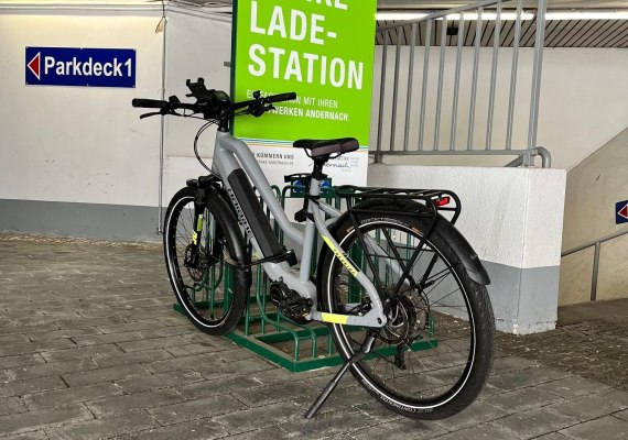 Fahrrad- Ladestation | © Andernach.net Fahrrad- Ladestation | © Andernach.net