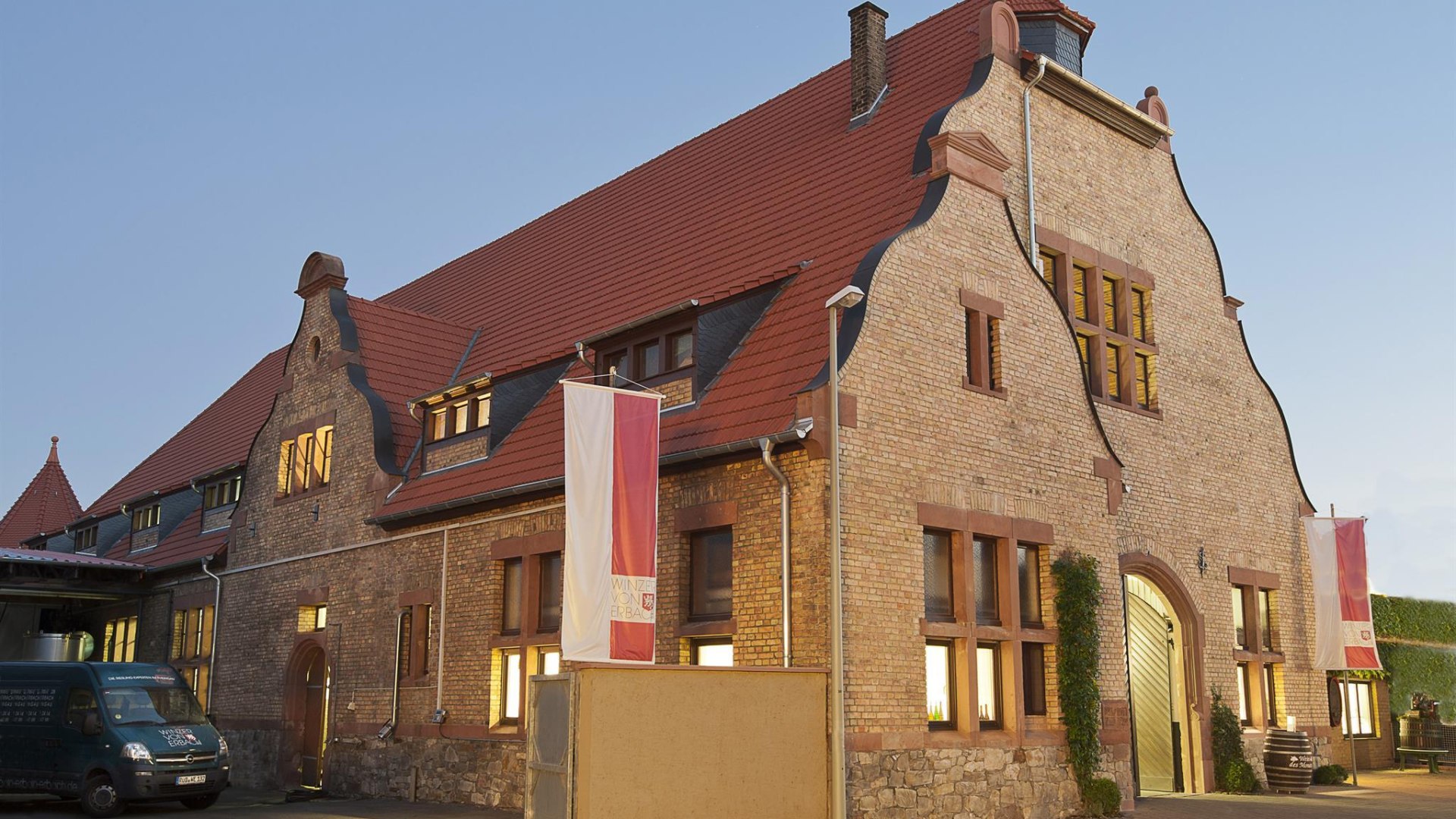Außenansicht | © Winzer von Erbach Außenansicht | © Winzer von Erbach