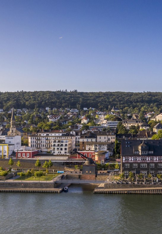 Lage Kran am Rheinufer | &copy; Torsten Silz