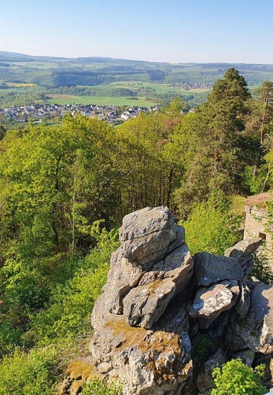 Turm Spitzer Stein Blick auf Felsen | &copy; TI Hunsr&uuml;ck-Mittelrhein