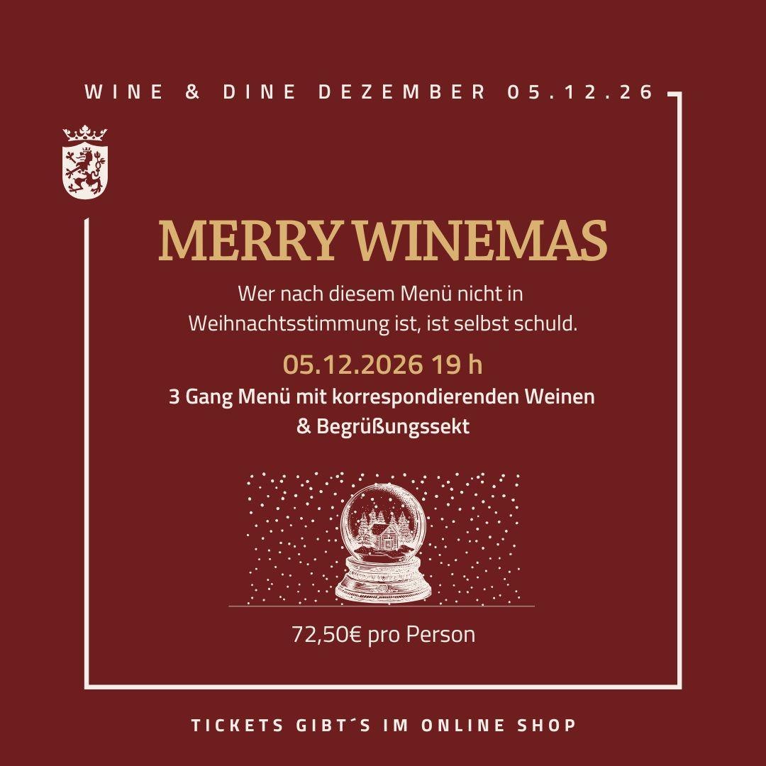 Merry Winemas | © Weingut Baron Knyphausen Merry Winemas | © Weingut Baron Knyphausen