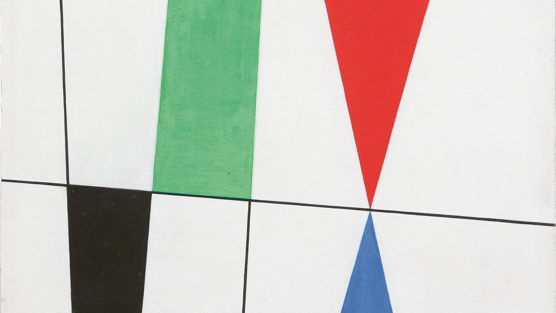 Plans et triangles pointe sur pointe | © Sophie Taeuber-Arp Plans et triangles pointe sur pointe | © Sophie Taeuber-Arp