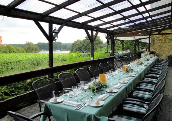 Weinstube Gelbes Haus Terasse | &copy; Weinstube Gelbes Haus