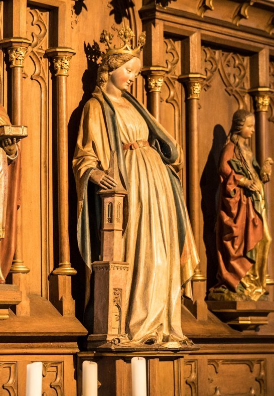 St. Martin  Heilige Barbara /Bild Bingen | &copy; Dominik Ketz