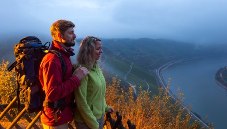Blick auf den Rhein bei Boppard | &copy; Klaus-Peter Kappest, Projektb&uuml;ro Saar-Hunsr&uuml;ck-Steig