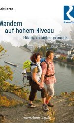 Hiking Map Rheinsteig and RheinBurgenWeg | &copy; Romantischer Rhein Tourismus GmbH