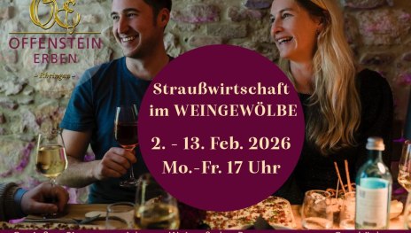 Anzeige Eltviller Dalwe Blättche 2025 | © Offenstein Erben Weingut & Weinhotel Anzeige Eltviller Dalwe Blättche 2025 | © Offenstein Erben Weingut & Weinhotel