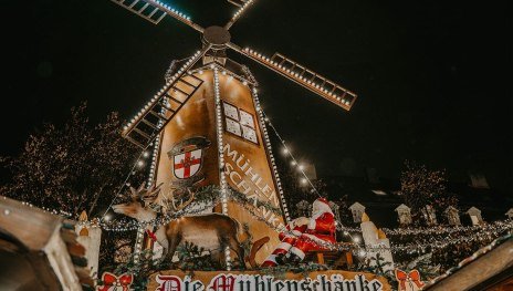 Die Mühlenschänke auf dem Koblenzer Weihnachtsmark | © Koblenz-Touristik, Janko.Media Die Mühlenschänke auf dem Koblenzer Weihnachtsmark | © Koblenz-Touristik, Janko.Media