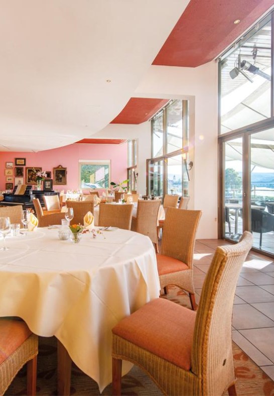 Diehls Hotel in Koblenz_Restaurant mit Rheinblick | &copy; Diehl&acute;s Hotel