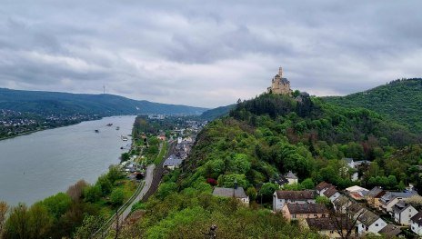 Aussicht auf Marksburg | &copy; Ulrike Dallmann