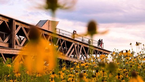 Plattform am Abend | © Johannes Bruchhof Plattform am Abend | © Johannes Bruchhof