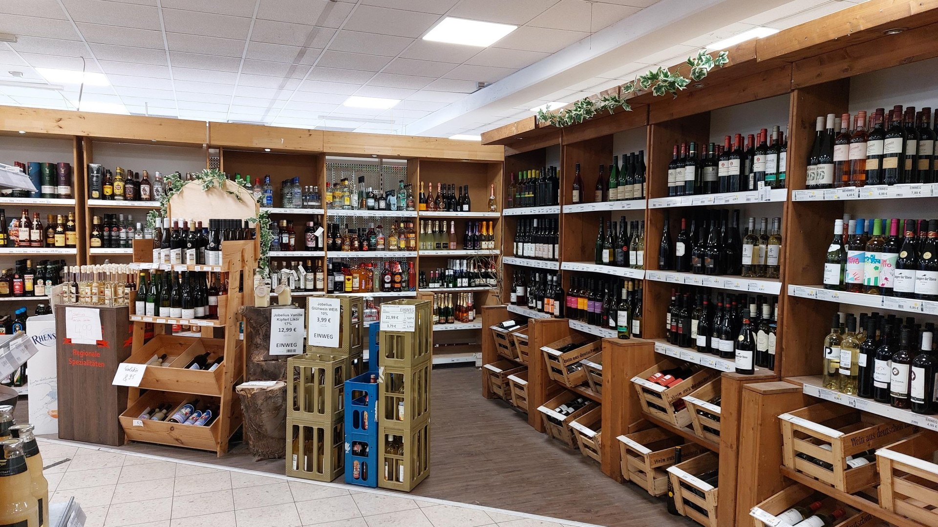 Weinauswahl | &copy; TI Erlebnis Rheinbogen