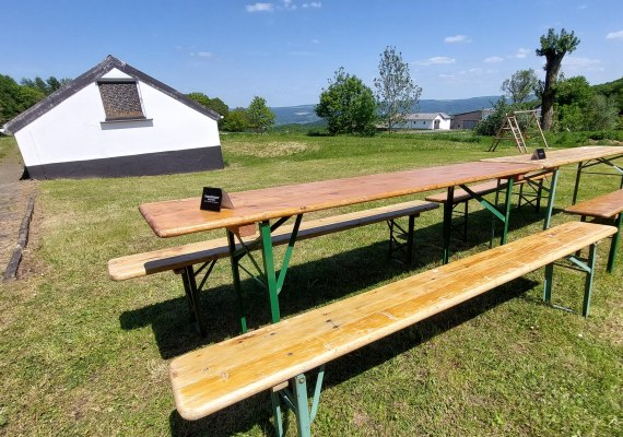 Sitzpl&auml;tze im Freien | &copy; Tourist-Info Erlebnis Rheinbogen