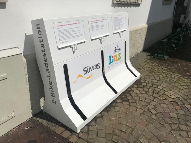 Ladestation Marktplatz | © Tourist-Information Linz am Rhein Ladestation Marktplatz | © Tourist-Information Linz am Rhein