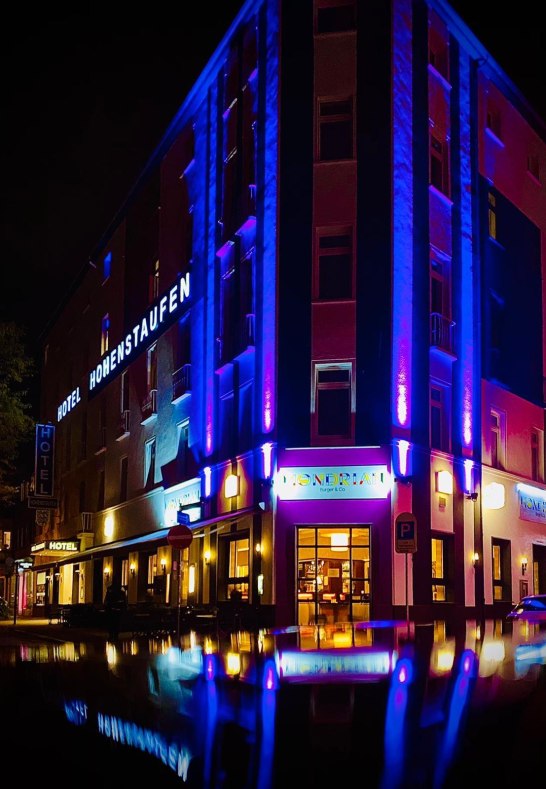 Außenansicht Nacht | © Hotel Hohenstaufen