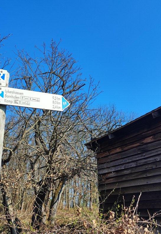 Rheinsteig Schilder | © Ulrike Dallmann