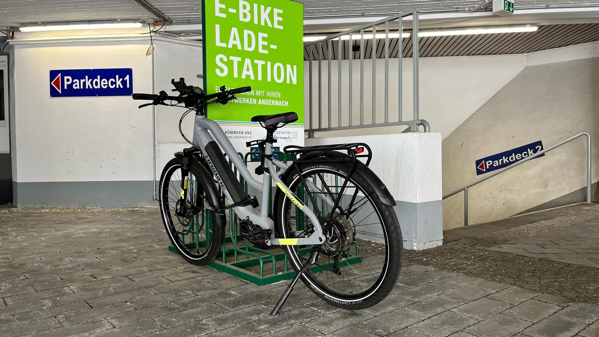 Tiefgarage Ladestation | &copy; Andernach.net