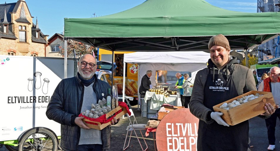 Eltviller Wochenmarkt | © Rheingau-Tanus Kultur und Tourismus GmbH/Stadt El Eltviller Wochenmarkt | © Rheingau-Tanus Kultur und Tourismus GmbH/Stadt El