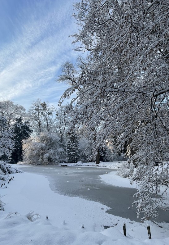 Schlosspark im WinterII | &copy; Stadt Bendorf