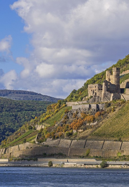 Ehrenfels bei R&uuml;desheim | &copy; Friedrich Gier/Romantischer Rhein Tourismus GmbH