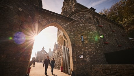 Torbogen Burg Reichenstein | © Marco Rothbrust, Romantischer Rhein Tourismus GmbH